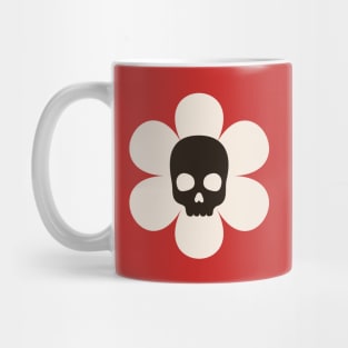 Skull flower Mug